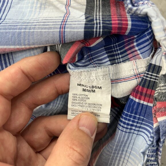 ROCK47 WESTERN PEARL SNAP BUTTON UP SHIRT MENS MEDIUM LONG SLEEVE EMBROIDERED - Picture 7 of 10